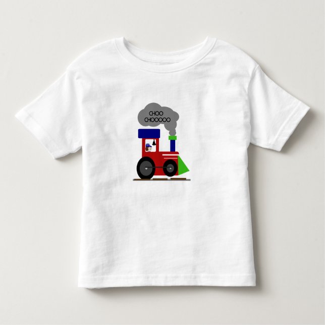Choo Choo tåg T-shirt (Framsida)