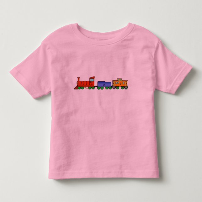 Choo Choo tåg Tshiet T-shirt (Framsida)
