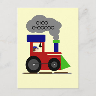 Choo Choo Tåg tshirts och Gifts Vykort