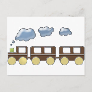 Choo Choo Tåg Vykort
