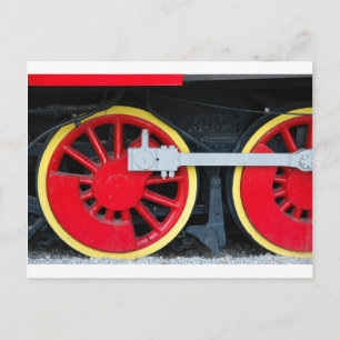 Choo Choo Vykort