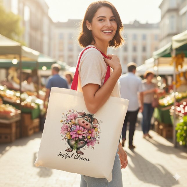 Choose Joy Every Day Tote Bag Tygkasse (Skapare uppladdad)