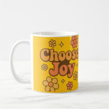 Choose Joy Minimalist Art - Positive Mindset Print