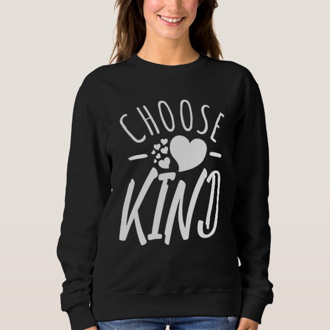Choose Kind  Anti Bullying Message  Cute Graphics T Shirt (Framsida)