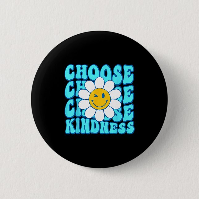 Choose kindness smile face inspirational world dow knapp (Framsida)