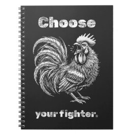 Choose Your Fighter – Demon Rooster. Anteckningsbok