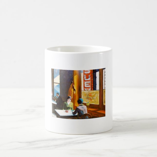 Chop Suey - Edward Hopper Kaffemugg (Center)