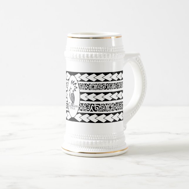 Chope à bière Tribal Ethnic  Sejdel (Framsida höger)