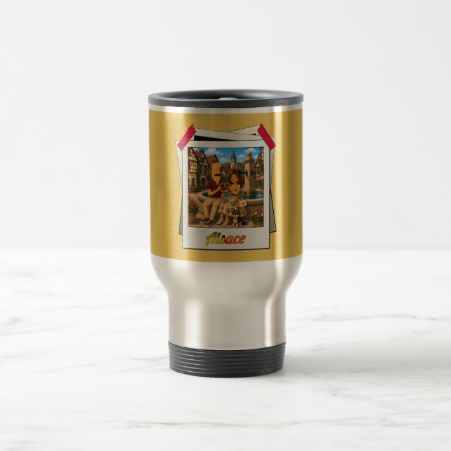 Chope ou mug  Alsace Kek et Ina - Idée Cadeau Resemugg (Center)