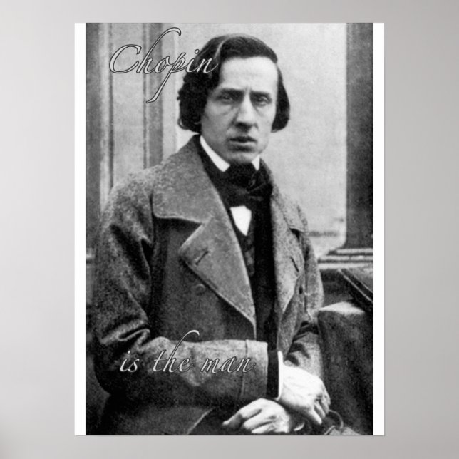Chopin är mannen poster (Framsidan)