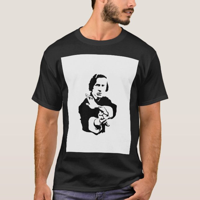 Chopin Fighter T Shirt (Framsida)