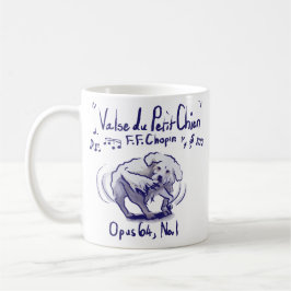 Chopin Minute Waltz-mugg Kaffemugg
