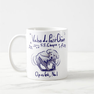 Chopin Minute Waltz-mugg Kaffemugg