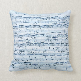 Chopin Music Pillow Kudde
