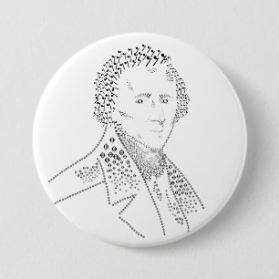 Chopin, musik noter, musiksymboler knapp