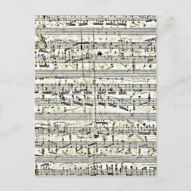 Chopin: Polonaise Vykort (Framsida)