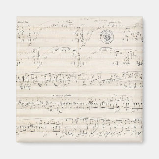 Chopin Polonez-Fantasy-manuscript Magnet