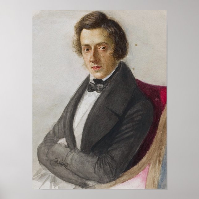 Chopin Portrait Poster (Framsidan)