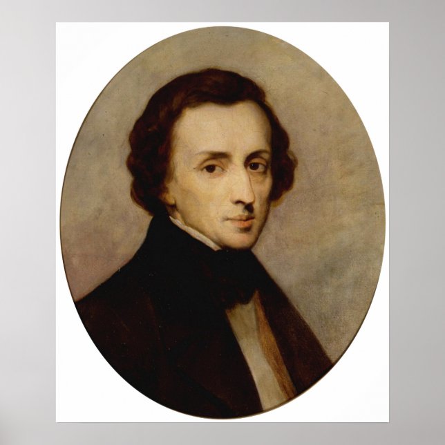 Chopin Porträtt Poster (Framsidan)