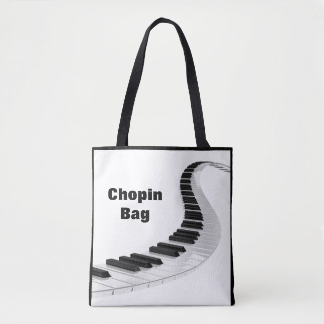 Chopin Tote Bag Tygkasse (Framsida)