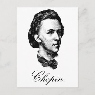 Chopin Vykort