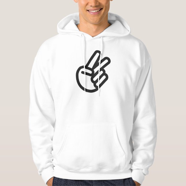 chopped finger hoodie (Framsida)