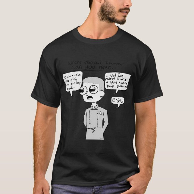 Chopped Parodi T Shirt (Framsida)