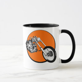 Chopper-cykel Mugg