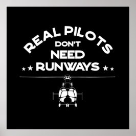 Chopper EC155 | Pilot Humor | Vit Poster