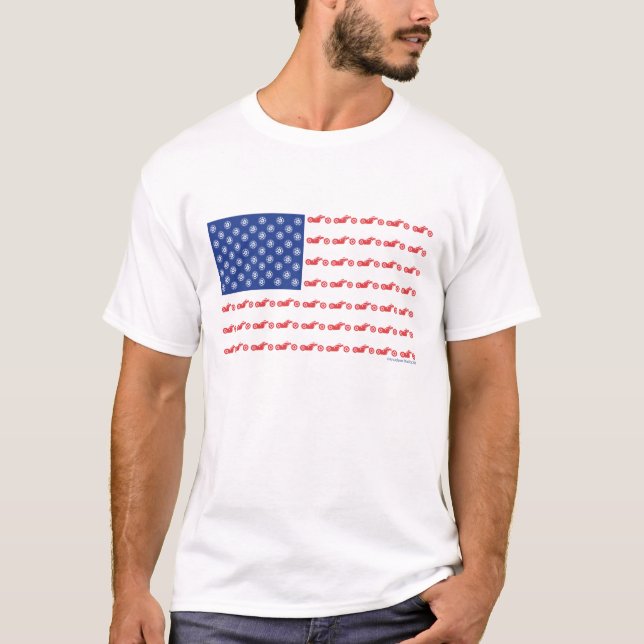 CHOPPER-FLAGGA-[Konverterat] T-shirt (Framsida)