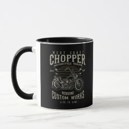 Chopper Motorcycle, Mug Mugg