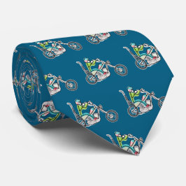 Chopper Motorcycle Stickman Slips