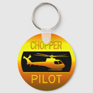 Chopper Pilot Nyckelring
