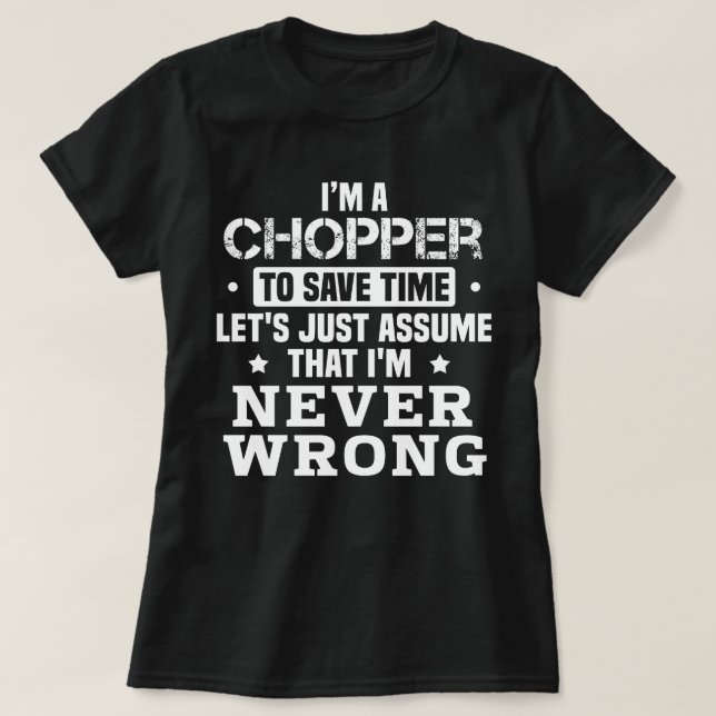 Chopper T Shirt (Design framsida)