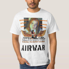 Choppergirl disobedience- = frihetsT-tröja T Shirt