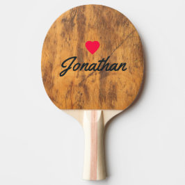 Chopping Block Vintage Heart Signatur Pingisracket