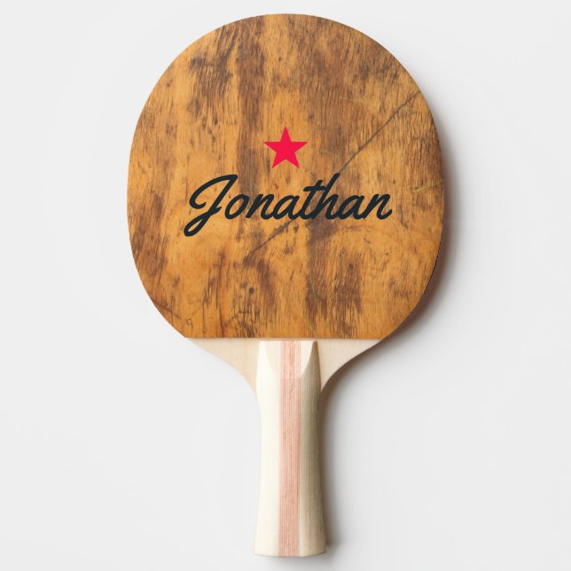 Chopping Block Vintage Star Signature Pingisracket (Framsidan)