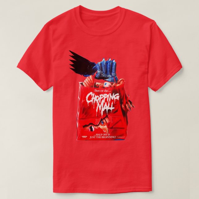 Chopping Mall T Shirt (Design framsida)