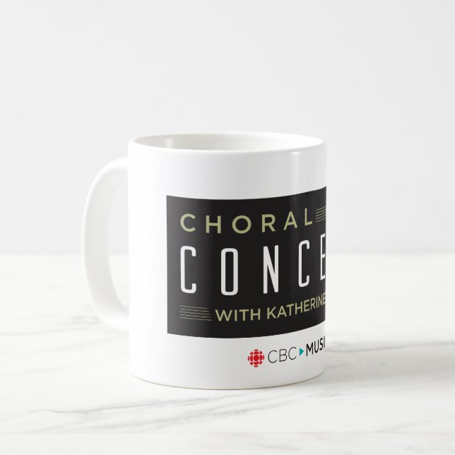 Choral konsert kaffemugg (Framsida vänster)