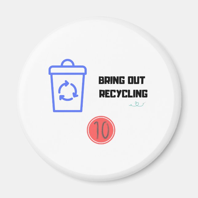 Chore magnets magnet (Framsidan)