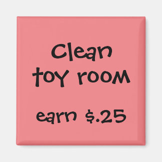 Chore Rewards för barn Magnet