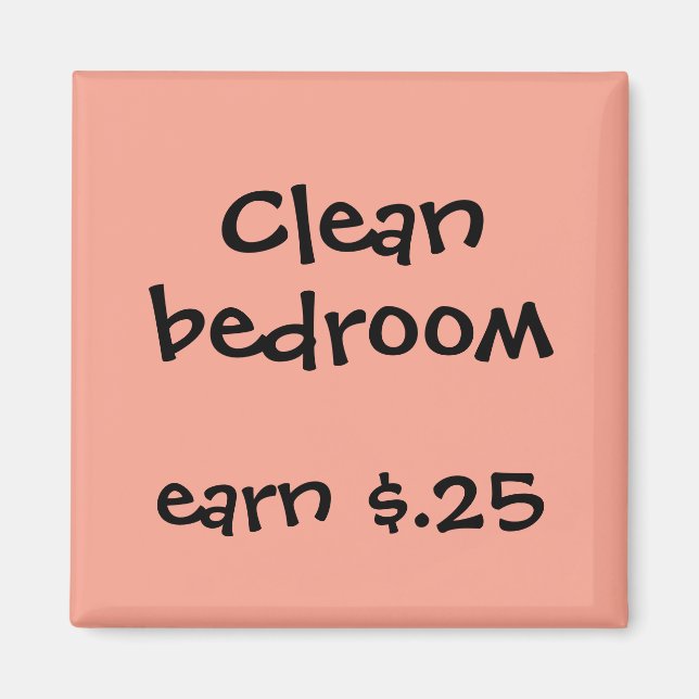 Chore Rewards för barn Magnet (Framsidan)