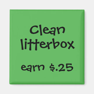 Chore Rewards för barn Magnet