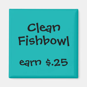 Chore Rewards för barn Magnet