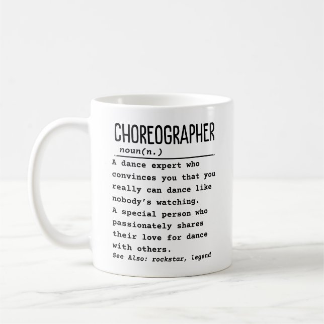 Choreograf Kaffemugg (Vänster)