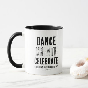 Choreografer Dance Dance Skapar Celebrate Mugg