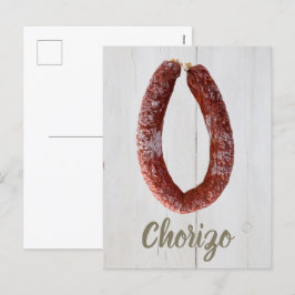 Chorizo Sause Helg Vykort