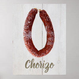 Chorizo Sause Poster