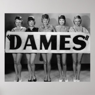 Chorus Girls Poster Skriv ut - Dames - 1706394.jpg