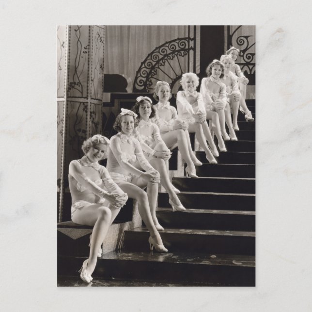 Chorus Girls vykort - 1706666.jpg (Framsida)